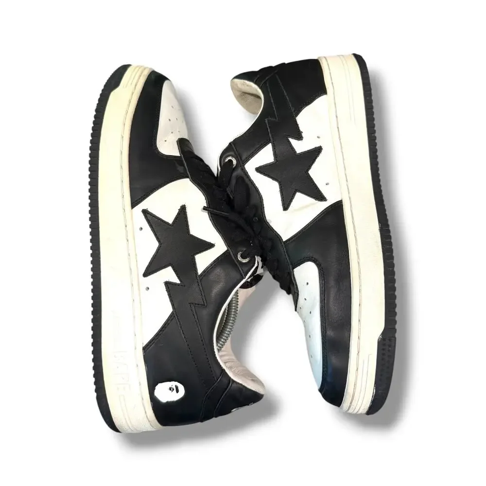 Size 12M - A Bathing Ape Bapesta ‘Black’ Sneakers